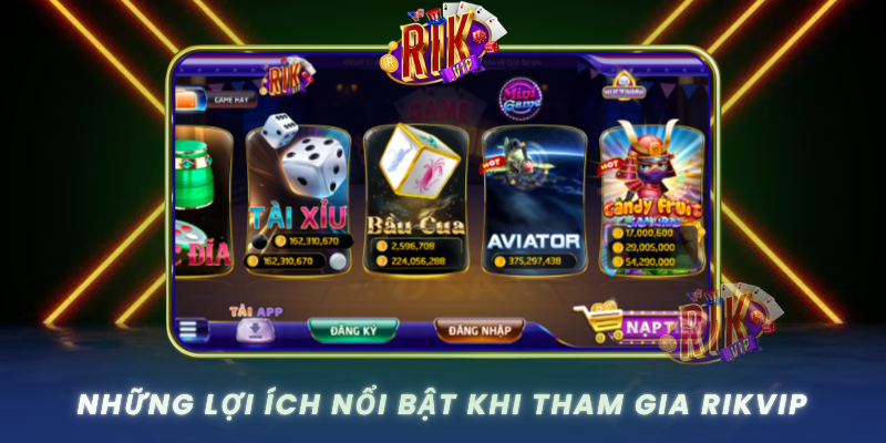 Đăng Ký RIKVIP - Khám Phá Sân Chơi Casino Đỉnh Cao 2 Nhung Loi Ich Noi Bat Khi Tham Gia Rikvip